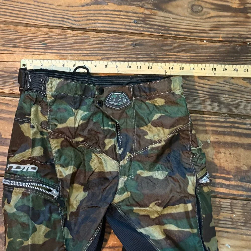NEW Troy Lee Designs Moto Racing Dirt Bike Pants Men Size 32 Motocross Camo NWOT - Picture 4 of 13